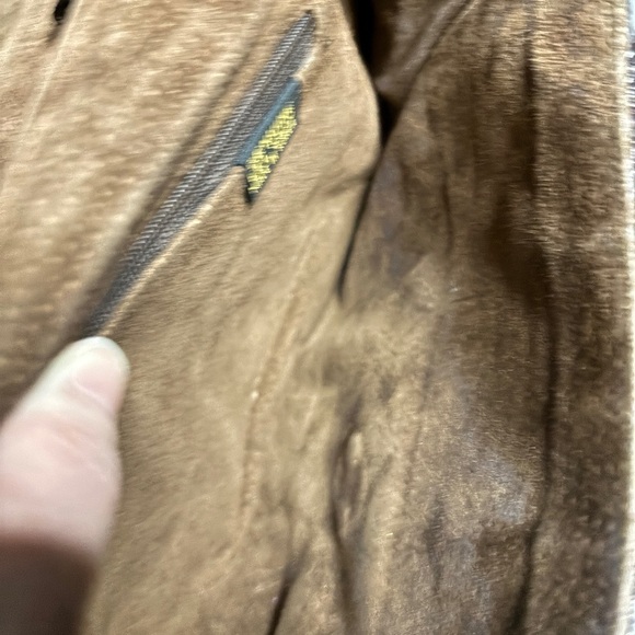 Women’s Vintage Genuine Eel Skin Shoulder Bag Brown Convertible Clutch - Picture 5 of 8